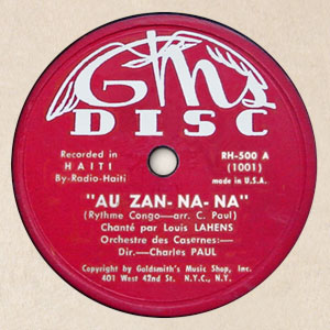 Au Zan-Na-Na / Erzulie