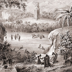 Crescent-Shaped Dreams Over The Land Of Pisces