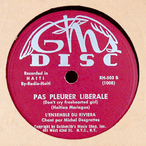 Ni Ou Ni Moin / Pas Pleurer Liberale